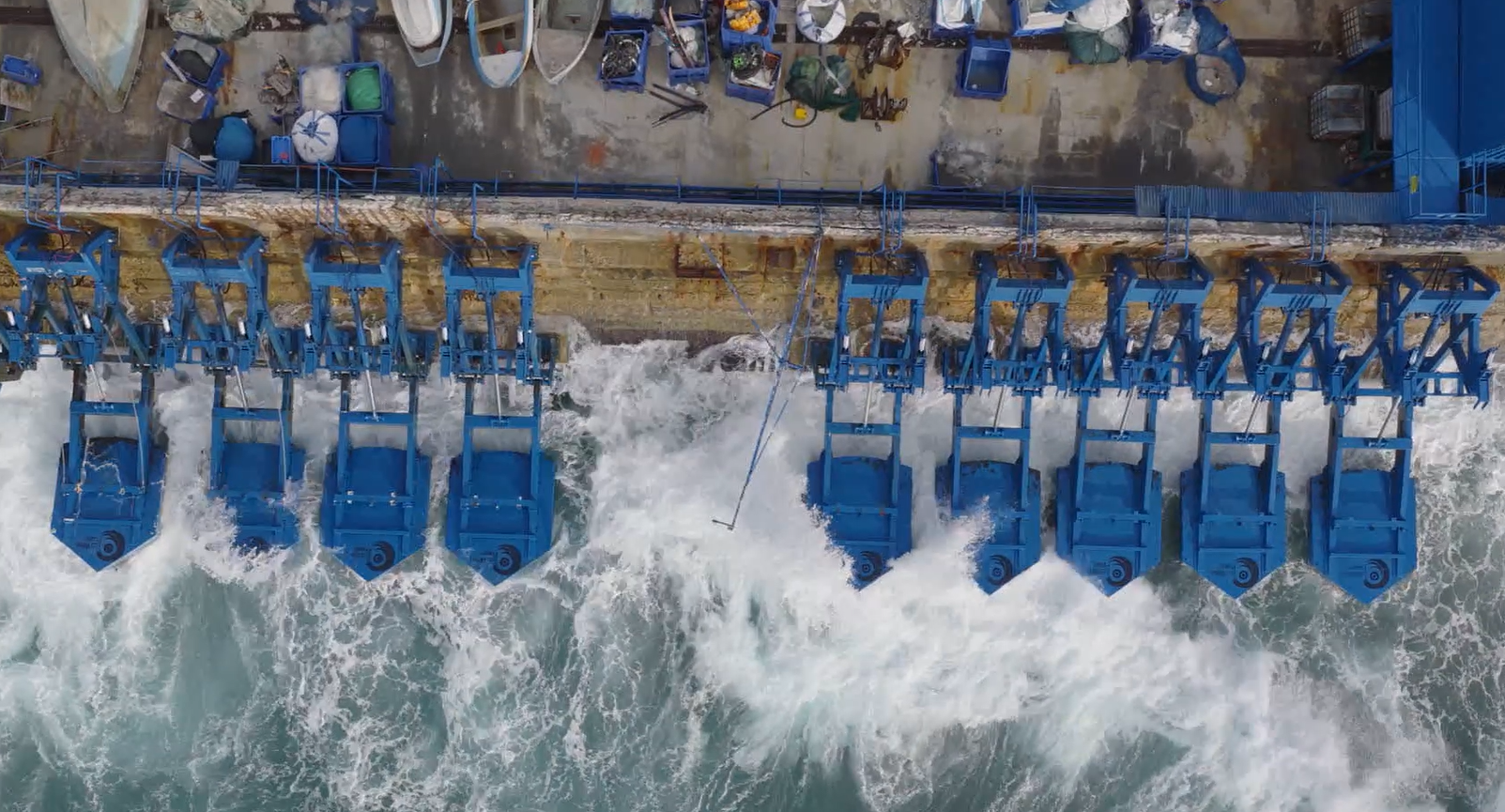 Eco Wave Power Jaffa Port Pilot Power Station